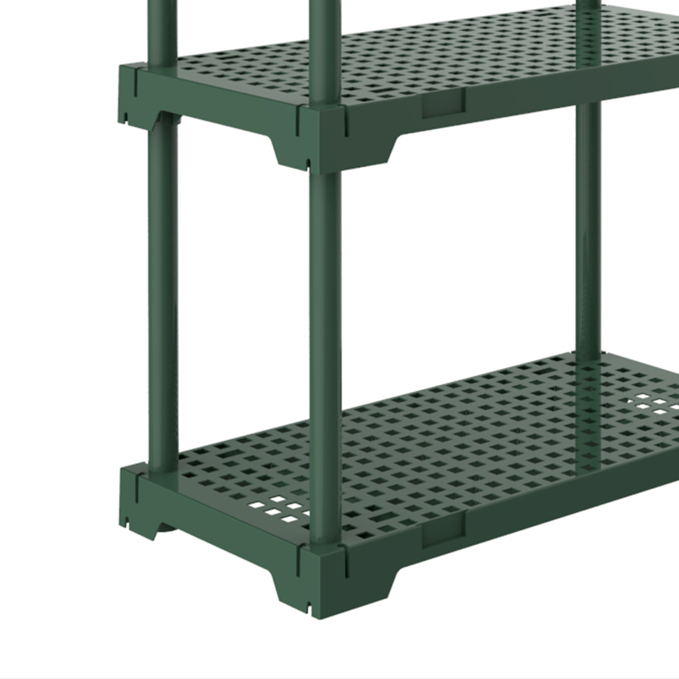 Estante Poly Verde Alecrim (167x70 cm)