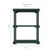 Estante Poly Verde Alecrim (87x70 cm)