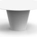 Mesa de Centro Fluo Branco