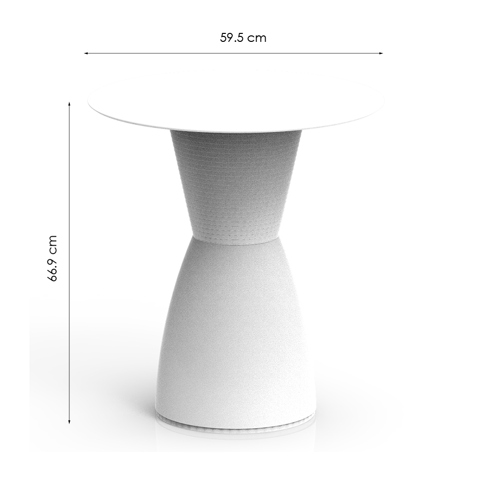 Mesa de Centro Nobe Branco