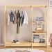 Arara Cabideiro Infantil Montessori Madeira Natural Sally