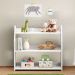 Armário Infantil Brinquedos Branco Organizador Madeira Yasmin