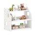 Armário Infantil Brinquedos Branco Organizador Madeira Yasmin