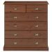 Cômoda Organizadora Madeira 6 Gavetas Paris Castanho