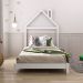 Cama Infantil Montessoriana de Madeira Maciça Liz Branco