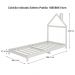 Cama Infantil Montessoriana de Madeira Maciça Liz Branco
