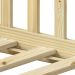 Cama Infantil Solteiro Chão com Grades Montessoriana Gustavo Natural