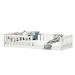 Cama Montessoriana Infantil Branco Grades de Proteção Lateral Gustavo