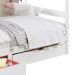 Cama Montessoriana Madeira Maciça Casa com Estrado Clia Branco