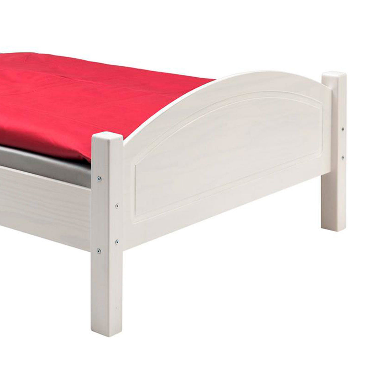 Cama Solteirão Madeira Maciça  com Estrado Flims