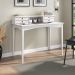 Escrivaninha para Quarto Retro Madeira 4 Gavetas Milano Branco