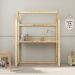 Mesa Desenho Infantil Montessori Com Regulagem Madeira Natural Tina