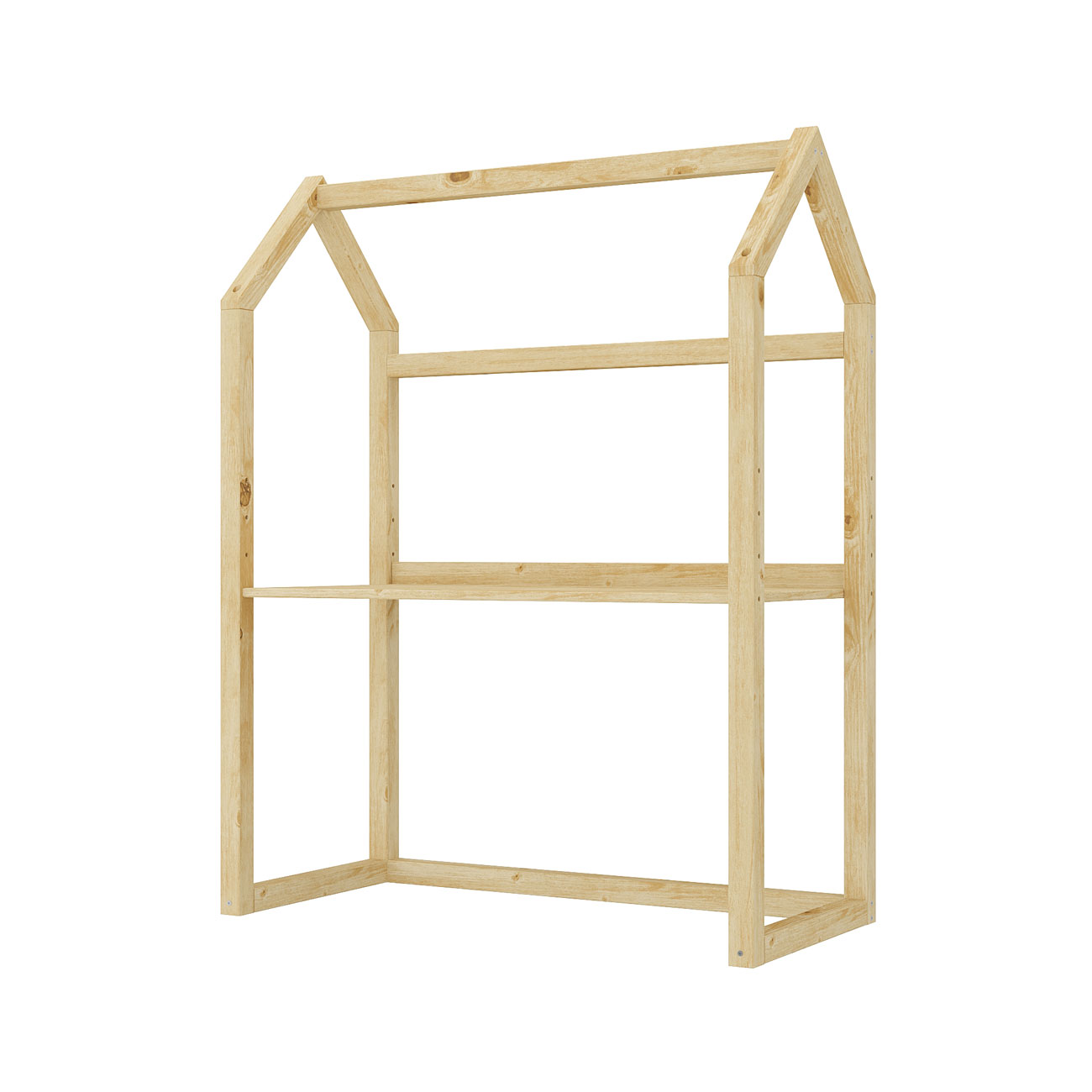 Mesa Desenho Infantil Montessori Com Regulagem Madeira Natural Tina