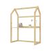 Mesa Desenho Infantil Montessori Com Regulagem Madeira Natural Tina