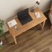 Mesa Escritório Com Gaveta Pés em X Madeira Freijó Adrian