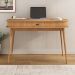 Mesa Escritório Madeira Escrivaninha Compacta Jari Moderna Rolltop Freijó