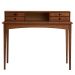 Mesa Escrivaninha Retro Madeira 4 Gavetas 1 Nicho Milano Castanho