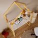 Mesa Infantil Escrivaninha Desenho Madeira Montessoriana Regulável Cabana Lia