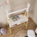 Mesa Infantil Escrivaninha Madeira Montessoriana Cabana 2 Nichos Simi