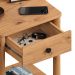 Mesa de Cabeceira Quarto Madeirado 1 Gaveta Rústico Apoana