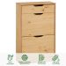 Sapateira Basculante Rustico Moderno 12 pares 3 Gav de Madeira