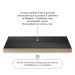 Sapateira Preta Madeira Horizontal Organizadora 4 Portas Mikka