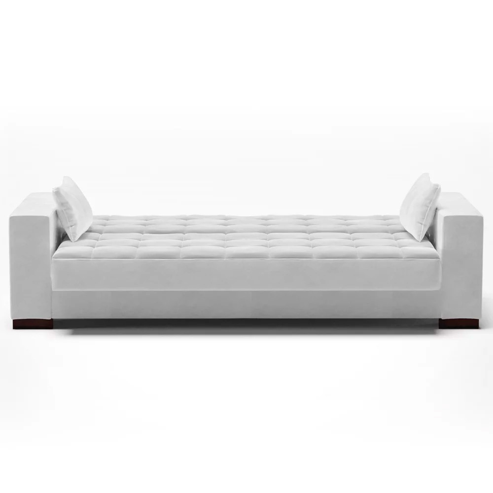Sofá Cama para Sala de Estar Lisboa Couríssimo Branco - Ibiza