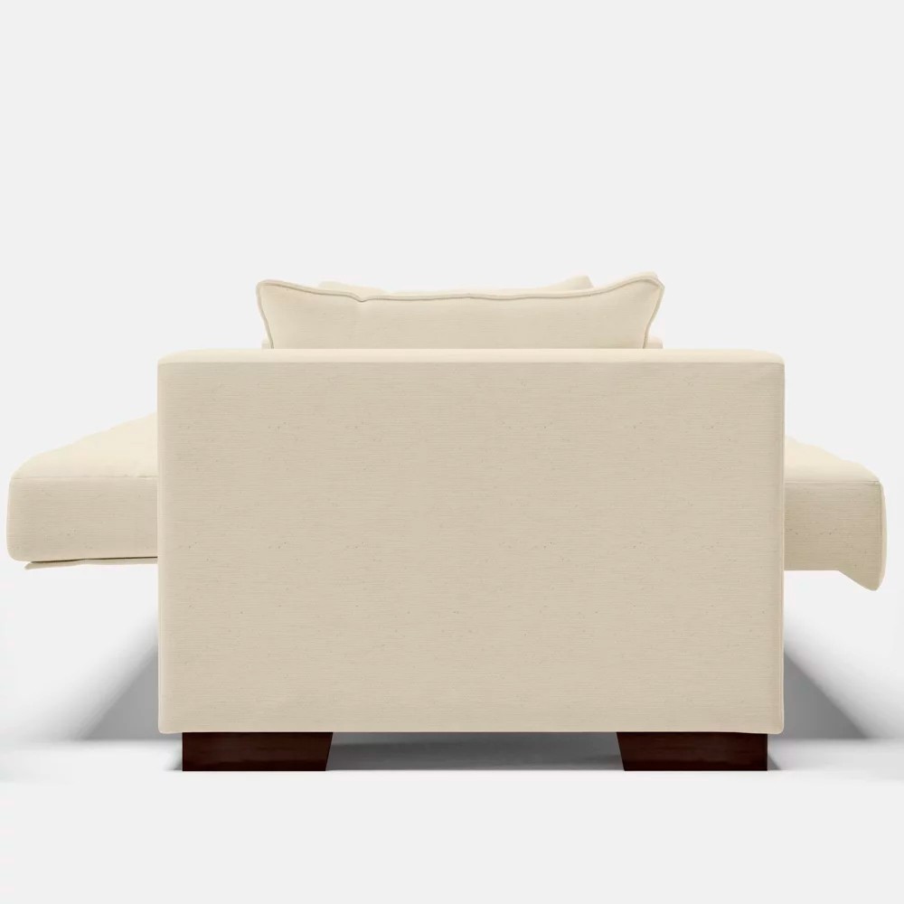 Sofá Cama para Sala de Estar Lisboa Linho Bege - Ibiza