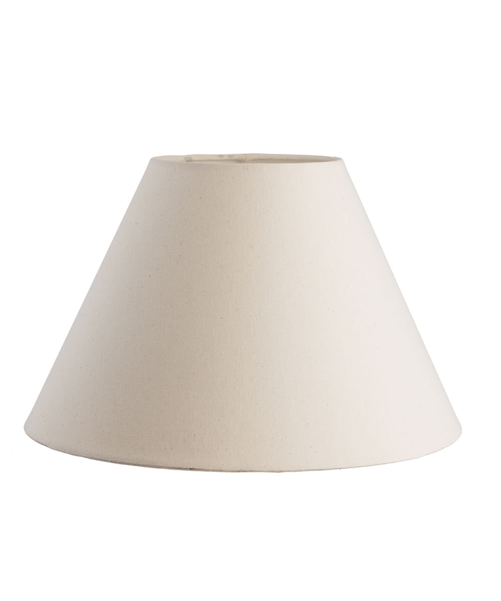 Cúpula Cônica bege para abajur M