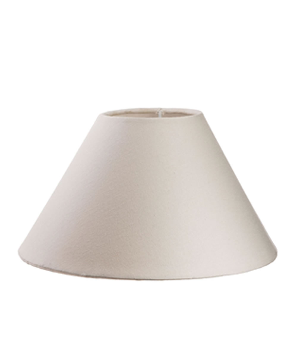 Cúpula Cônica para abajur bege P
