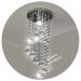 Lustre De Cristal Legítimo K9 com 30 Cm De Altura e Soquete E27 comum