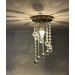 Lustre De Cristal Legítimo K9 com 30 Cm De Altura e Soquete E27 comum
