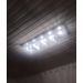 Lustre Para Sala De Cristal Legítimo K9 Base Inox 80x25 Cm