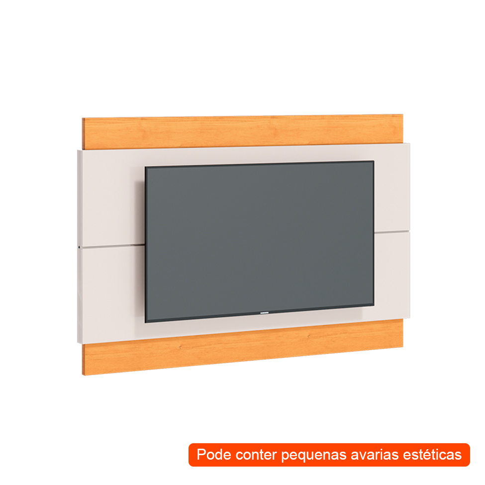 [OUTLET] Painel para TV até 50 Polegadas Classic Off White e Nature