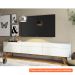 [OUTLET] Rack Classic I 3 GV Branco Acetinado 218 cm