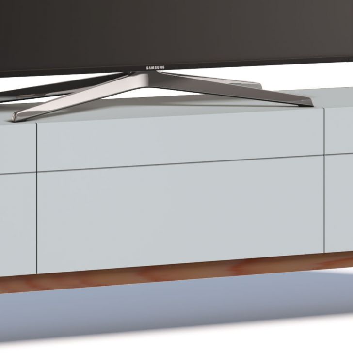 [OUTLET] Rack Classic I 3 GV Branco Acetinado 218 cm