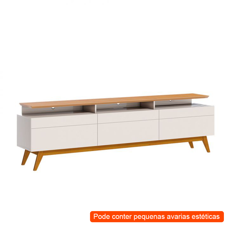 [OUTLET] Rack Classic I Off White e Nature 64x218 cm