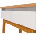 Aparador Classic - Off White com Natural