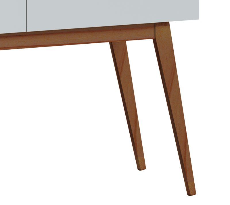 Aparador Classic 1.36 Branco Acetinado - Imcal Móveis