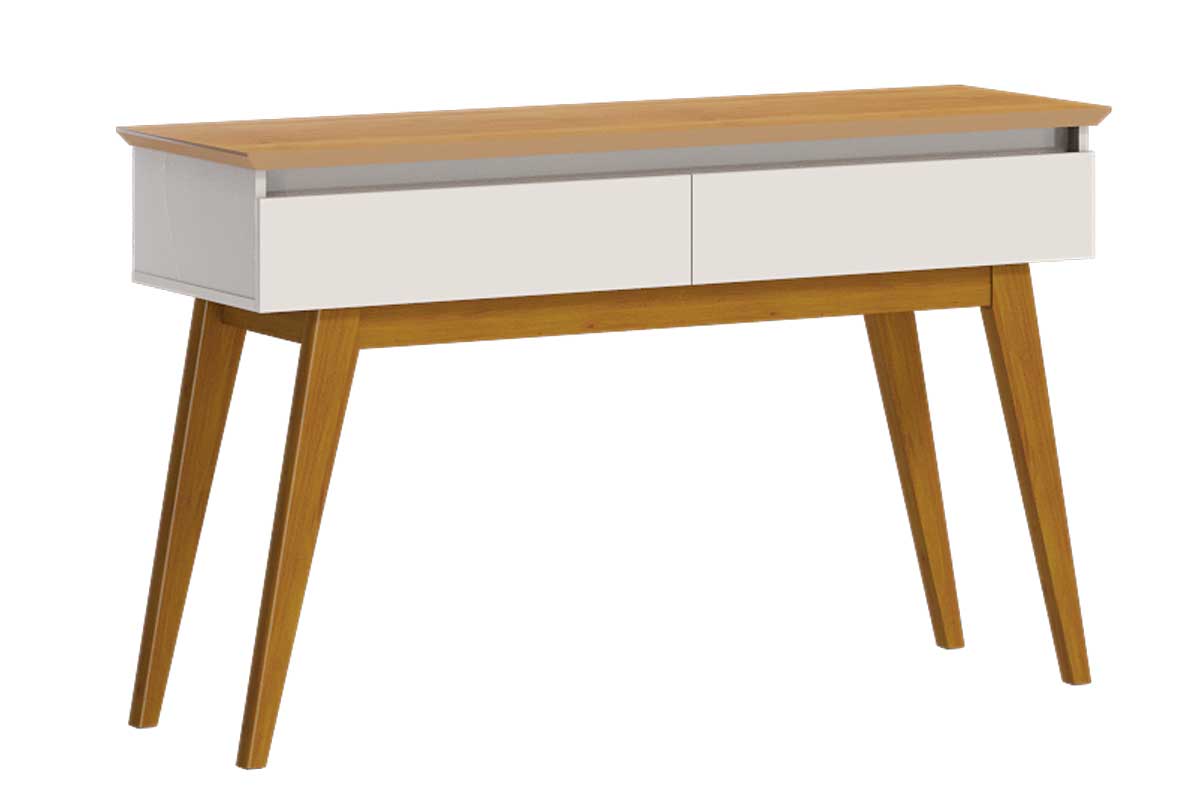 Aparador Classic 1.36 Nature com Off White - Imcal Móveis