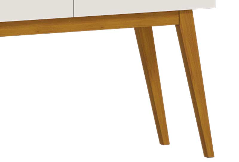 Aparador Classic 1.36 Nature com Off White - Imcal Móveis