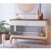 Aparador Classic + 1.36 Nature com Off White - Imcal Móveis