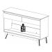 Aparador Classic + 1.36 Nature com Off White - Imcal Móveis