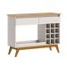 Aparador Classic AD 1.13 Nature com Off White - Imcal Móveis