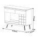 Aparador Classic AD 1.13 Nature com Off White - Imcal Móveis