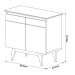 Buffet Classic 2 Portas Branco Acetinado - Imcal Móveis