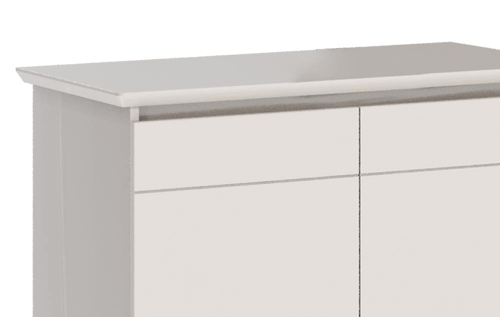 Buffet Classic 2 Portas Off White - Imcal Móveis