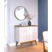 Buffet Classic 2 Portas Off White com Freijó - Imcal Móveis