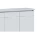 Buffet Classic 3 Portas Branco Acetinado - Imcal Móveis