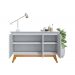 Buffet Classic 3 Portas Branco Acetinado - Imcal Móveis